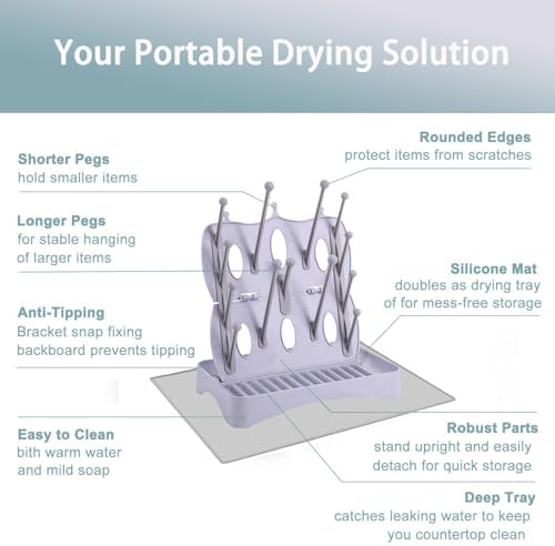 Portable Bottle Drying Rack - Image 6