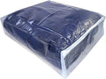 Clear Vinyl Zippered Blanket Storage Bags 15x18x5 Inch set of 5 by FBA