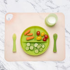 Olababy Fold N Go Silicone Placemat w Travel Case | Dishwasher Safe, BPA Free - Image 6