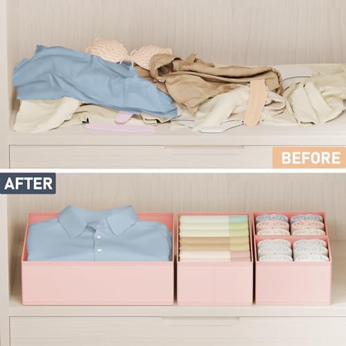 DIMJ Drawer Organizer Clothes Storage - Image 4