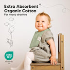 KeaBabies 8-Pack Organic Baby Bibs - Image 5
