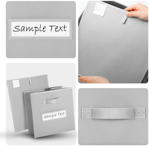 11x11 storage cube bins Foldable Fabric storage cubes - Image 3