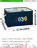 Rectangular Thick Storage Bin Organizer - Image 2