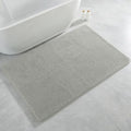 Polyester Bathroom Rug 36"x60" Gray, Large Soft Shaggy Bath Mat by Kildoss