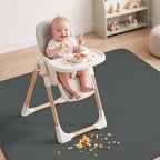 Basumee Splat Mat for Under High Chair, Waterproof & Mess-Proof Floor Mat - Image 5