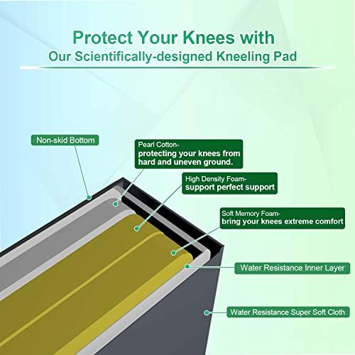 i frmmy Memory Foam Extra Thick Kneeling Cushion Pad- Garden Kneeler - Image 3