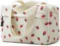 Large Makeup Bag for Women Corduroy Cosmetic bag Make up Bags Zipper Pouch by Unknown
