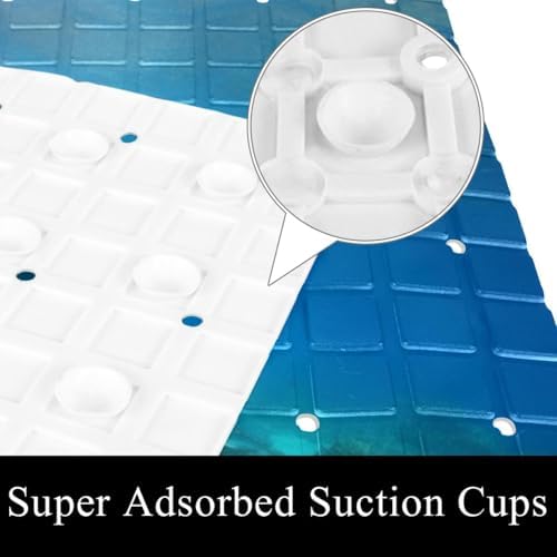 Shower Mat Bathtub Mat, 26.8x15.1 inch, Non-Slip Bath Mat - Image 3