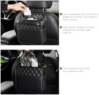 2PCS Car Seat Back Organizer, Waterproof Leather Hanging Backseat Organizer - Image 5