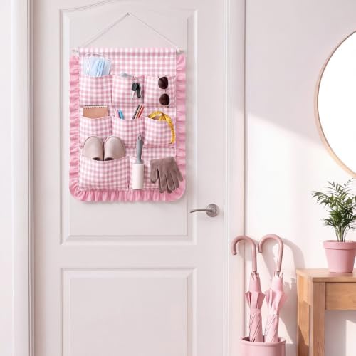 Amyhill Gingham Wall Hanging Organizer - Image 4