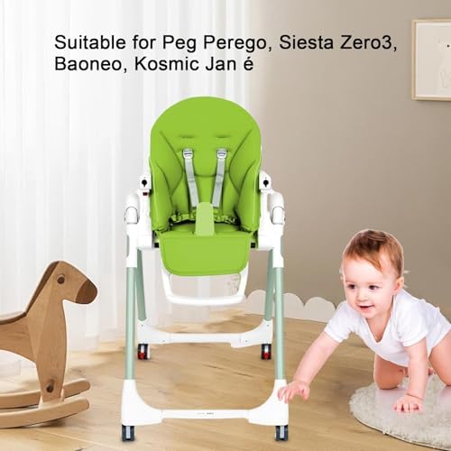 Baby High Chair Cover, PU Leather, Soft Padding, Highchair Seat Cushion - Image 2