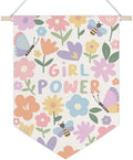 Ghueghe Boho Floral Girls Room Canvas Banner Wall Decor by Unknown