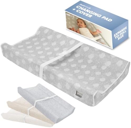 Jool Baby Serenity Soft Changing Pad + Washable Cover, Non-Slip by Unknown