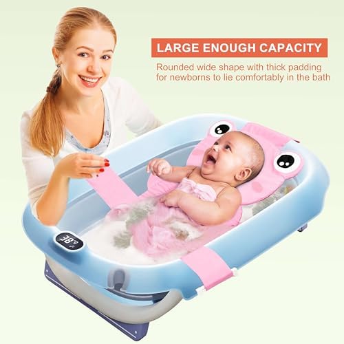 Baby Bath Seat Support Net, Quick Drying, Adjustable, Comfortable, Infant - Image 5