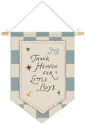 Boy Nursery Decor, Thank Heaven by Unknown