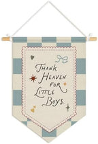 Boy Nursery Decor, Thank Heaven by Unknown