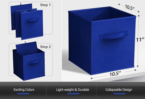 Sorbus Fabric Storage Cubes - Image 3