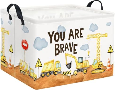 Rectangular Kids Storage Basket Baby Gift Basket Cute Toy Storage Bin Organizer by TIBAOLOVER