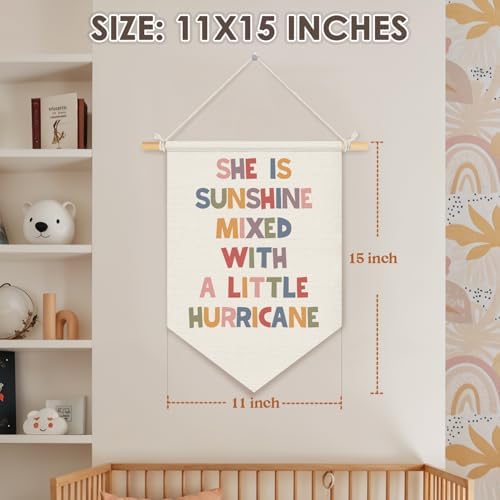 Wheatwin Girl Nursery Decor, She Is Mixed - Image 7