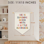 Wheatwin Girl Nursery Decor, She Is Mixed - Image 7