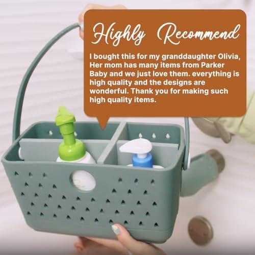 Parker Baby Co. Bath Caddy and Rinse Cup Bundle - Image 7