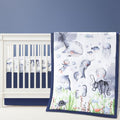 Hahafelt 3 Pcs Nautical Ocean Baby Crib Bedding Set by Hahafelt