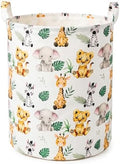 Kids Laundry Basket Waterproof Woodland Animals Baby Laundry Hamper Dirty by FIGEPO