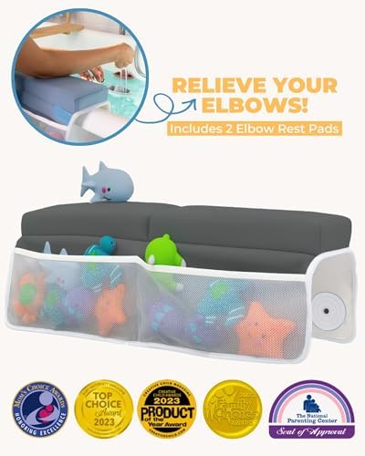 Comfortable Baby Bath Kneeler and Elbow Rest Pad Set - Image 3