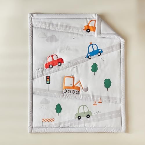 DuShow 4 Pieces Cars Toddler Bedding Set - Image 6