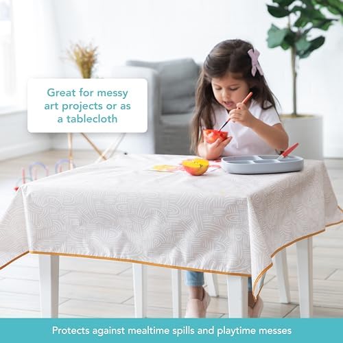 Bumkins Baby Splat Mat for Under High Chair, Babies Toddlers Eating Mess Mat - Image 3