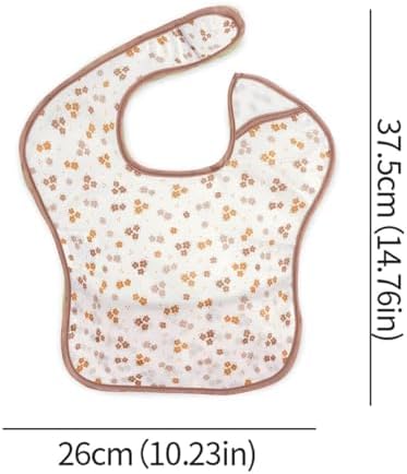 3-Pack Mess Proof Baby Bibs for Eating, Lightweight - Image 2