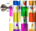 Colourful Crayon Valance Curtain - Image 6