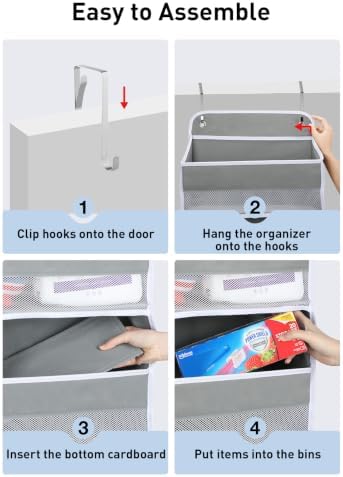 Yecaye Over the Door Organizer, Stuffed Animal Storage, Bathroom Organizers and - Image 4