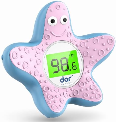 Baby Bath Thermometer for Tub, Floating Digital Water Temperature Thermometer by dardarouxiao