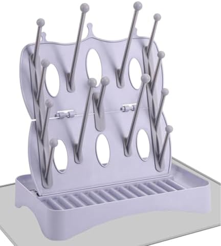 Portable Bottle Drying Rack by Eforwest