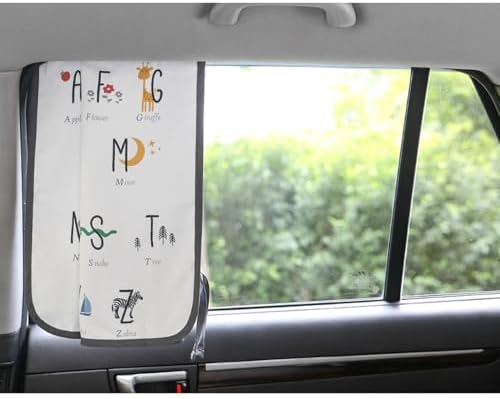 Magnetic Car Sun Shade Curtain for Side Window – Sun Blocker and UV Protector - Image 2