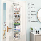 Fixwal 5-Shelf Over The Door Hanging Pantry Organizer, Room Organizer - Image 6