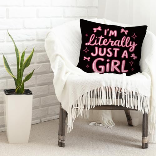 Pink Decor for Bedroom Throw Pillow Covers, Throw Pillows for Girls Bedroom - Image 4