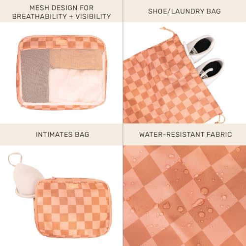 Jadyn Packing Cubes for Travel, 6-Piece Large Packing Cube Organizer Set for - Image 3