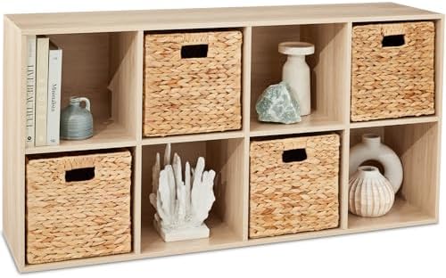 Best Choice Products 8-Cube Storage Organizer, 11in Shelf Opening, Display Shelf by Unknown