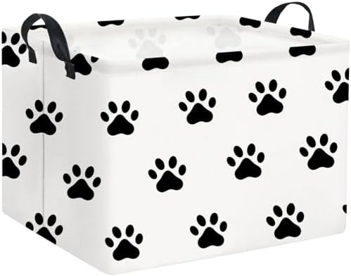 Dog toy Basket Dog Toy Bin Cute Toy Storage Basket Organizer Box Kids Gift by HIYAGON