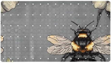 Baby Bath Mat Non Slip 26.8"x15.1" Bathtub Mat by Anna+Cowper