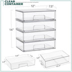 Sorbus Stackable Storage Drawers - Image 3