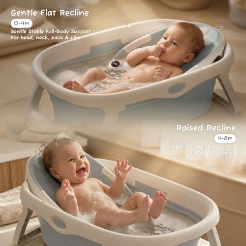 CheerTry 4-in-1 Collapsible Baby Bathtub - Image 3