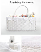 Large Baby Diaper Caddy Basket - Image 6