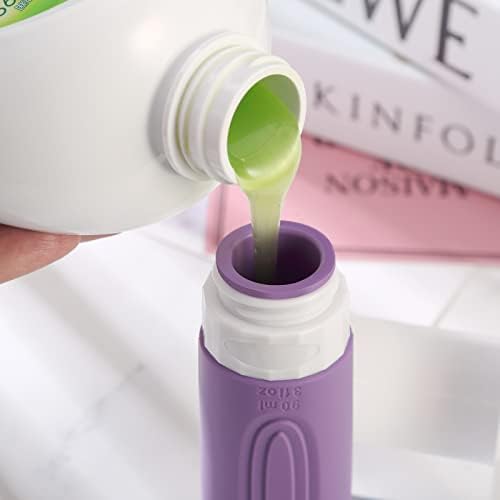 Mrsdry Travel Bottles for Toiletries, Tsa Approved 3oz Travel Size Containers - Image 3