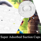 Bathtub Mat Non Slip 26.8x15.1In, Tropical Koala Bath Mat - Image 3
