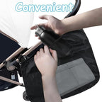 2 Pack Universal Side Sling Stroller Organizer - Image 4