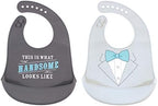 Little Treasure Unisex BabySilicone Bibs by Little+Treasure