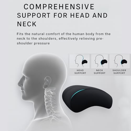Car Headrest Neck Pillow Support Ergonomic, - Image 3